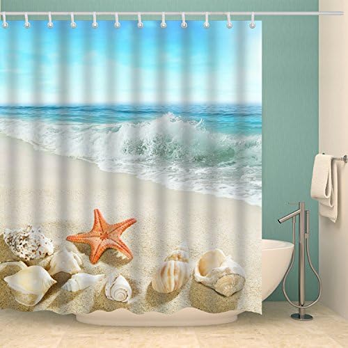 Forest Fabric Decorative Shower Curtain for Bathroom -120GSM Waterproof ...