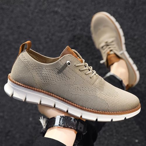 2025 New Men’s Lightweight Mesh Sneakers – Breathable & Comfortable Casual Shoes with Cushioned Sole for Everyday Wear4
