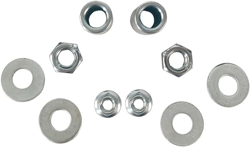 PartsFlow 2-4" Lift Kit Front Shock Extender Kit Compatible with Jeep Wrangler 2007-2018 JK
