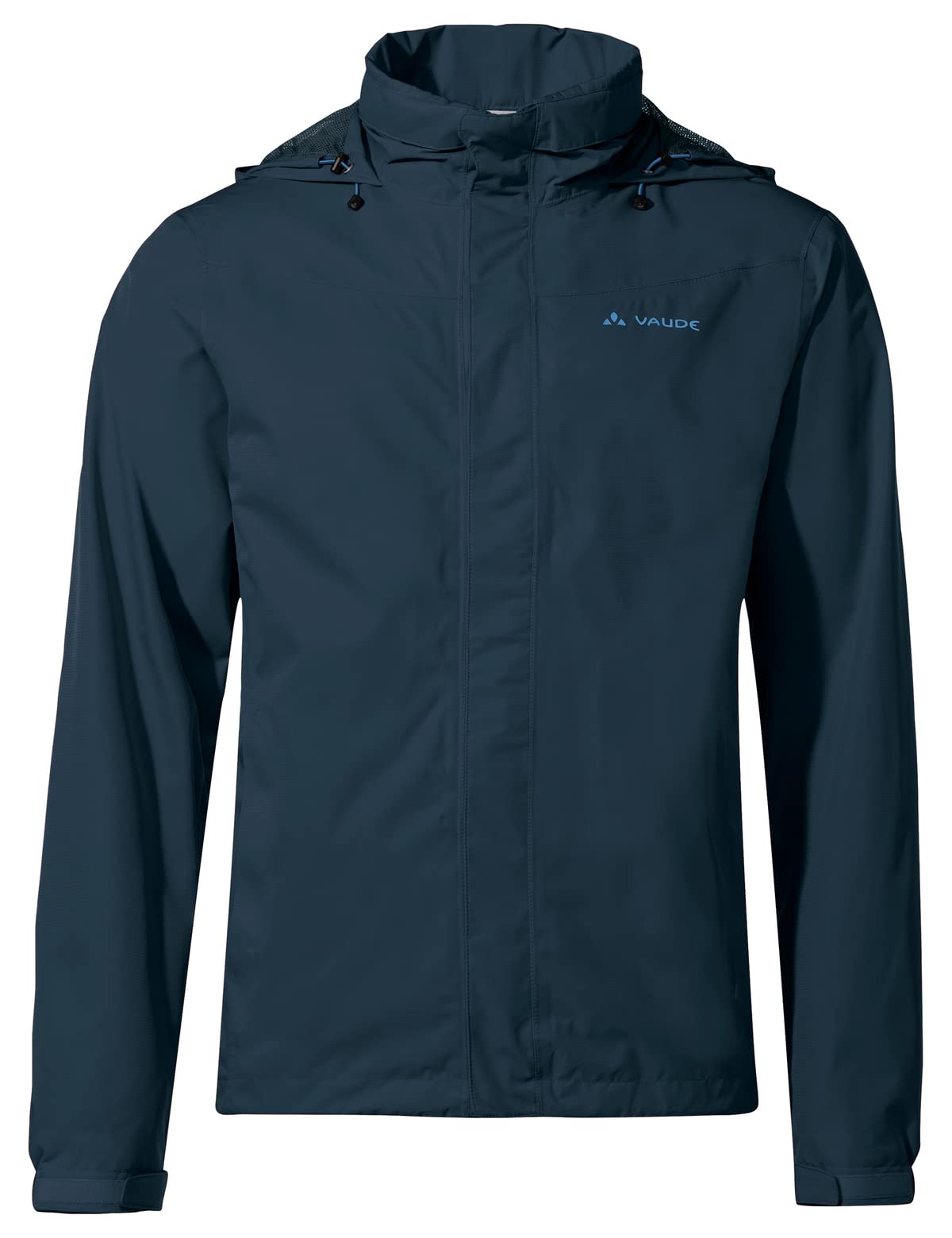 VAUDE Men’s Rain Jacket Escape Bike Light, waterproof outdoor jacket, breathable biking jacket with hood, eco-friendly hiking jacket