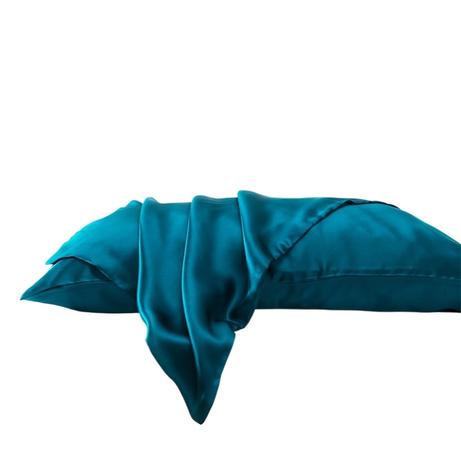 Double Silk Pillowcase 48 * 74CM(Blue)