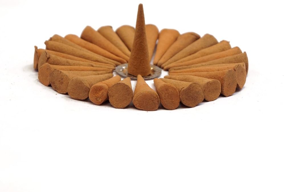 Ikshvaku Sandalwood Incense Cones - One Boxes