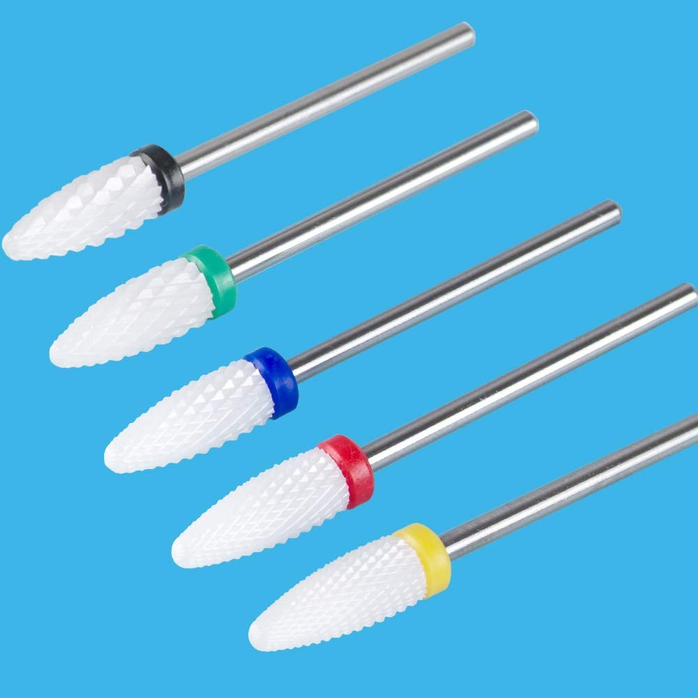 Milling Cutter for Manicure Ceramic Mill Manicure Machine Set Cutter for Pedicure Electric Nail Files Nail Drill Bit 1