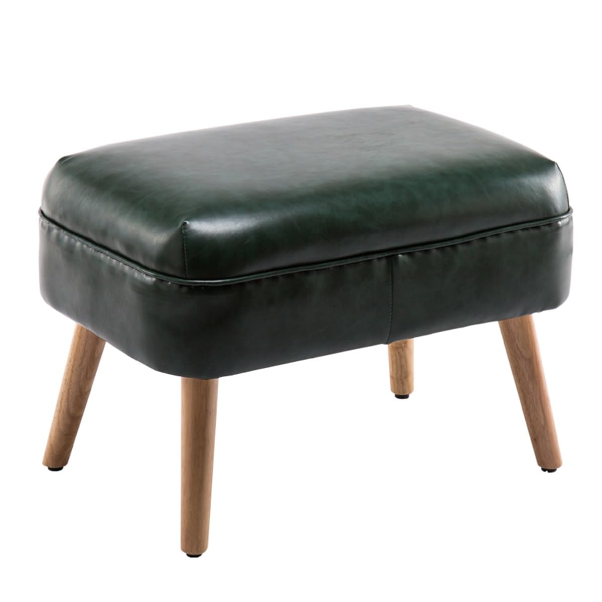 Repose-pieds de chambre rectangulaire moderne petit pouf salon