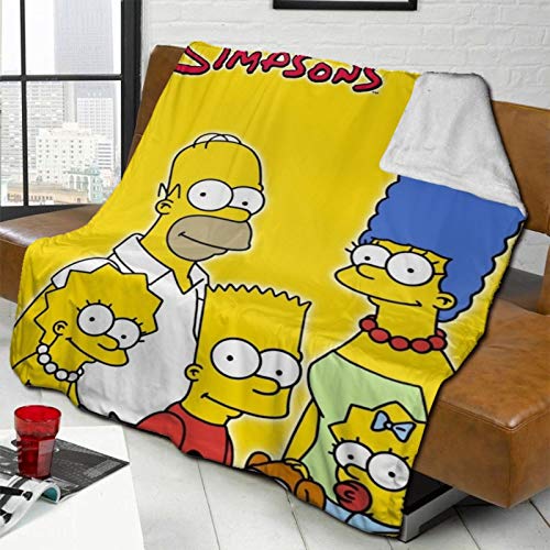 ブランケット ザ・シンプソンズ 毛布 掛け布団 タオルケット シルバーフォックス シープボア やわらかい 肌触り良い あたたかい 防寒対策 通気性 耐久性 シワにならない 毛玉にならない 毛羽落ちしにくい 大判 かわいい おしゃれ 人気 北欧 家庭用 オフィス アウトドア トラベル 車用 インテリア プレゼント ギフト 102*127cm 153*204cm