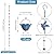 giole 13.4FT Rain Chain, Hummingbird Rain Chains for Outside, Copper Rain Chain Bell with 12 Cups, Decorative Rain Catcher Chain Replacement Downspout for Gutters