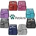 PetAmi Dog Travel Bag Backpack, Airline Approved Dog Bags for Traveling, Puppy Diaper Bag Supplies, Pet Camping Essentials Hiking Accessories Dog Mom Gift, Food Container, Collapsible Bowls, Dark Gray