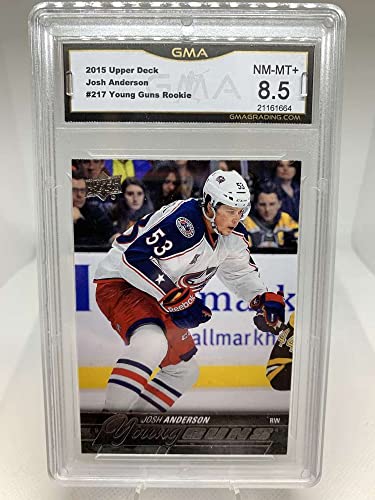 GMA NM-MT+ 8.5 Josh Anderson Young Guns Rookie Card #217