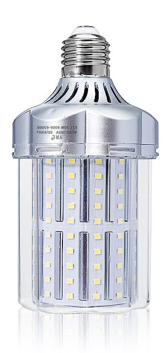 30W LED Corn Bulbs (200 Watt Equivalent) 4000K Daylight 3000LM E27 Base Corn Lamp for Warehouse Garage Basement Backyard (Silver Cover, 4000K-Neutral White)