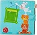 HABA 303143 - Baby-Fotoalbum Spielgefährten2 | Album aus Stoff mit 10 Seiten | Einstecktaschen für 8 Fotos im Format 10 x 15 cm | Ab 12 Monaten