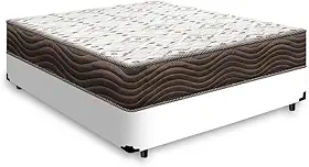 Cama Box + Colchão de Espuma D45 - Iso 150 - Ortobom (Branco, Casal)