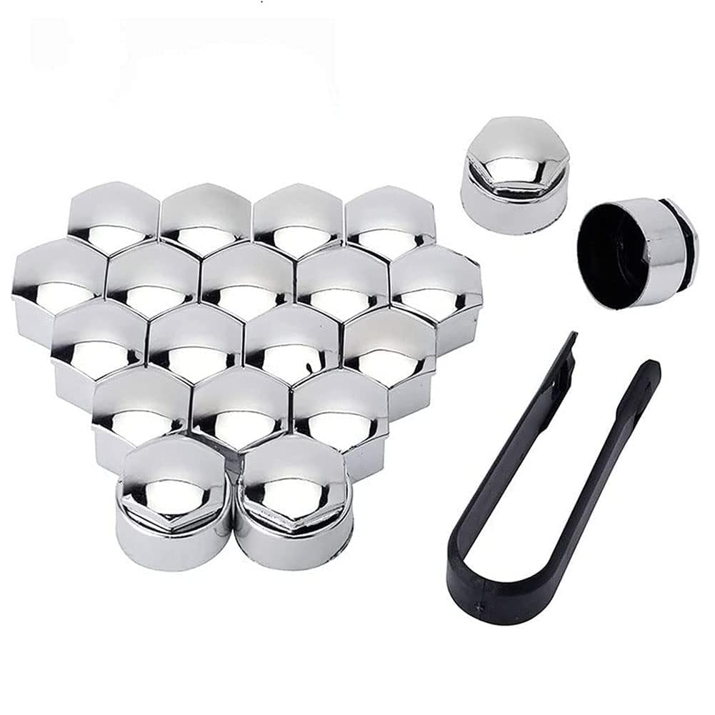 R-timer Car Wheel Auto Hub Anti-theft Cover Cap for Toyota Auris Aygo Aygo X C-HR Corolla Corolla Cross Hilux, Wheel Bolt Nut Caps Covers Hexagonal Tire Nut Covers Nut Caps Wheel Bolt Covers