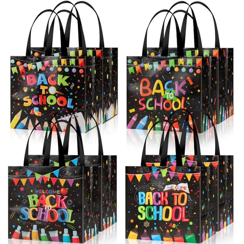 Sacs cadeaux premier jour d'école HOWAF : pochette non tissée pour fournitures de fête d'anniversaire