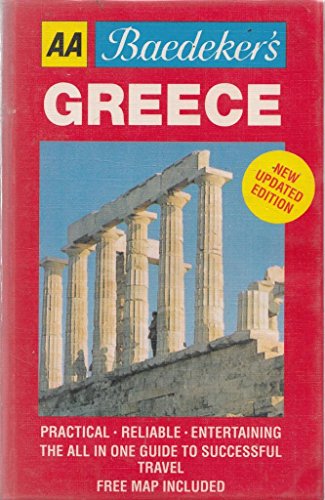 Baedeker Guide: Greece (AA Baedeker's Guides) 074950403X Book Cover