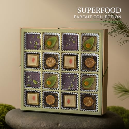 Laumière Gourmet Fruits - Dried Fruit Gift Baskets - Superfood Parfait Collection - Square (16 Pcs) - Premium Nuts Gift Basket - Healthy Snack Boxes for Adults- Vegan, Gluten Free Food Box - No Added Cane Sugar - Thumbnail 4