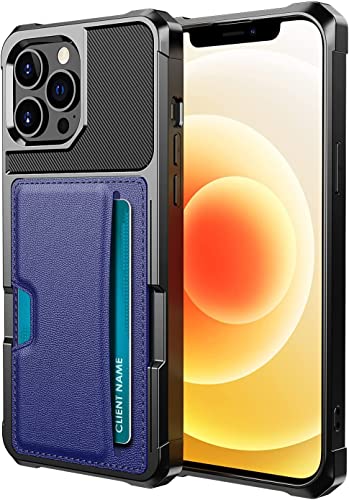 Coque iPhone 13 avec porte-carte et support magnétique pour protection intégrale