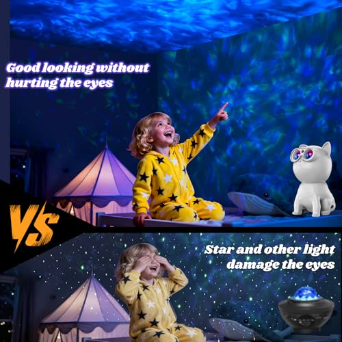 Image of Galaxy Light Projector, Nebula Ceiling Night Light for Bedroom with Remote and Timer | 41 Color Modes for Kids Room Decor, Adults Game Room, Gift for Kids, Friends, Birthday, Party, Christmas