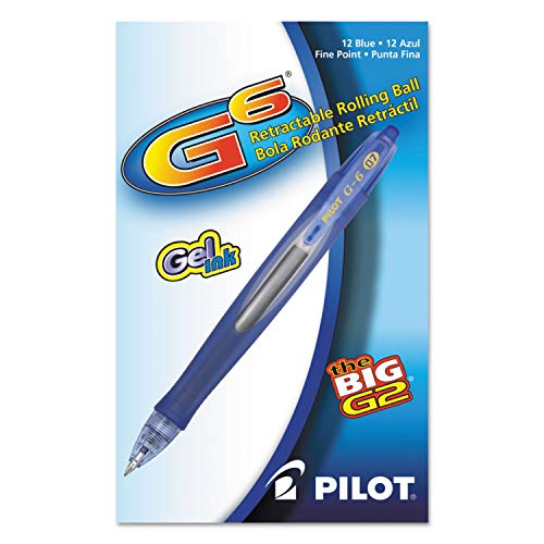 PILOT G2 Premium Gel Pens, Fine Point 0.7mm, Blue Ink, 12-Pack - image 3