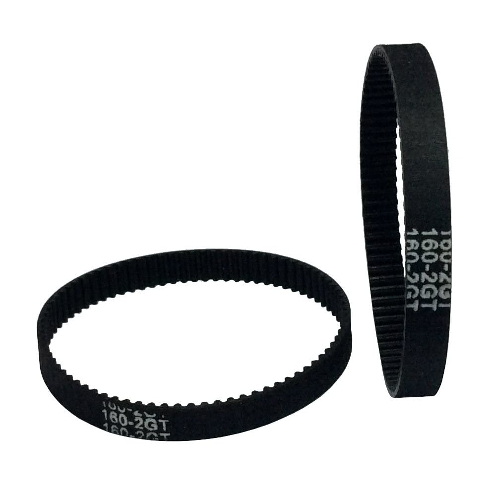 3DINNOVATIONS 160-2GT-6 Timing Belt in Closed Loop GT2 L=160mm W=6mm 80Teeth for 3D Printer - Pack of 2pcs-image-24