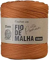 Fio de Malha Extra Premium Fischer 25mm x Rolo com 140m (20 TERRACOTA)