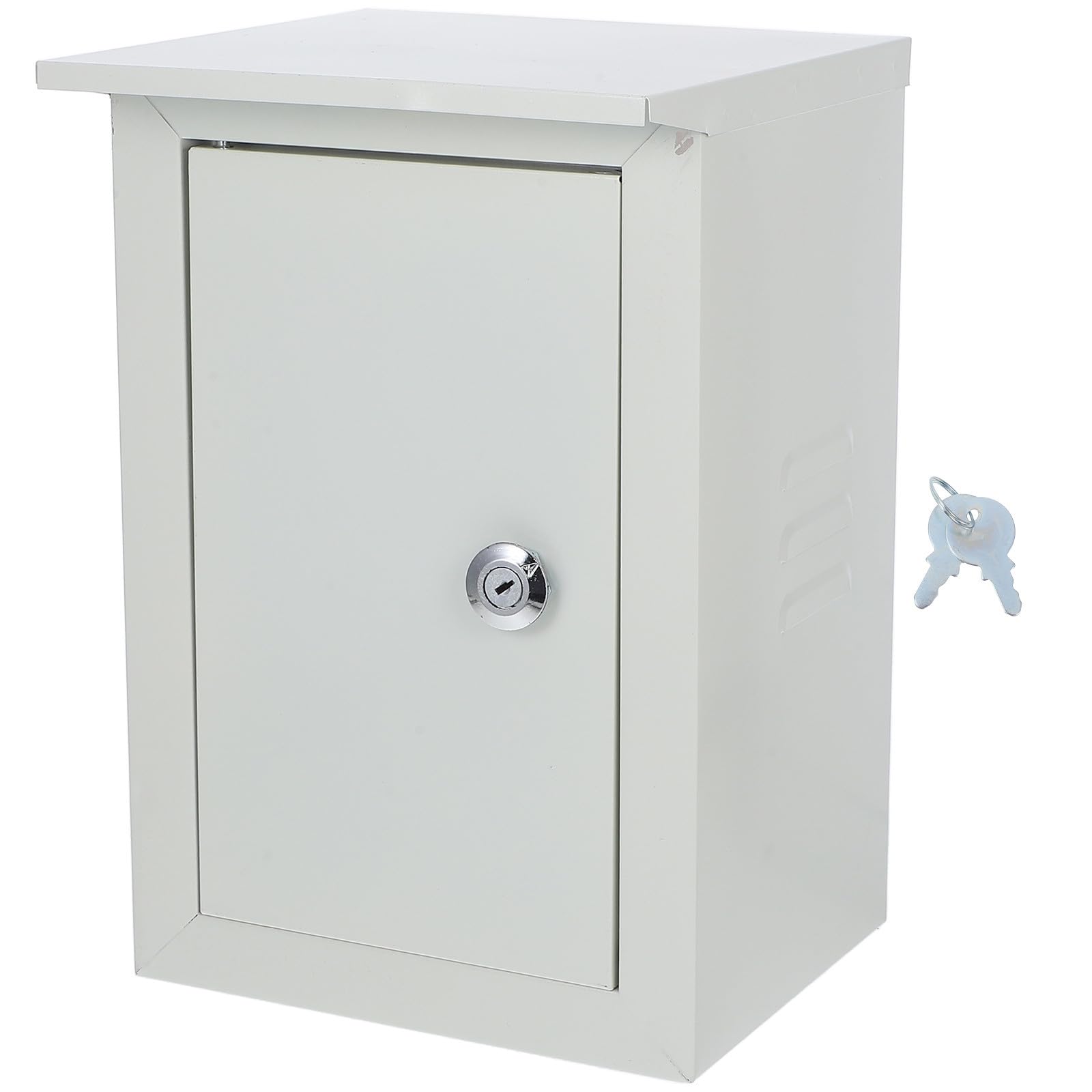 Caja de Conexiones Eléctricas para Exteriores, Aluminio Beige