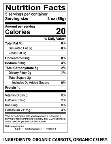 Organic Carrot & Celery Sticks, 15 oz