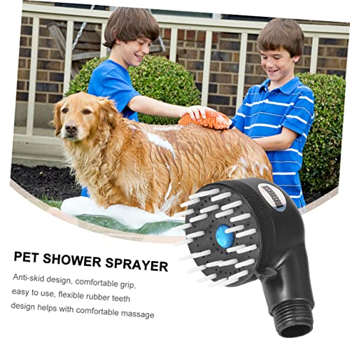NOLITOY 3 Pçs Cabeça De Chuveiro Cão Shampoo Pulverizador Pet Chuveiro Sprinkler Gato Chuveiro Pulve