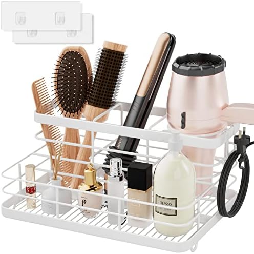 Bowyune Fönhalter Ohne Bohren - 3in1 Halterung Für Föhn, Glätteisen & Lockenstab