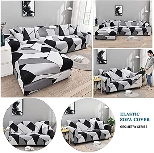 Miniatura 4 de Fundas elásticas para sofá de 1, 2, 3, 4 plazas, funda de cojín de alta elasticidad para mascotas, muebles estampados de elastano, funda protectora