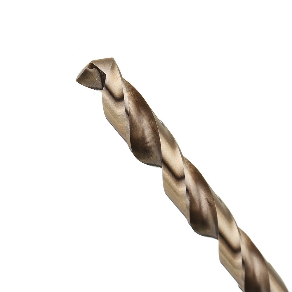 EsportsMJJ 25 szt. 1-13 mm HSS M35 kobaltowy zestaw wierteł spiralnych do wiercenia metalu w drewnie