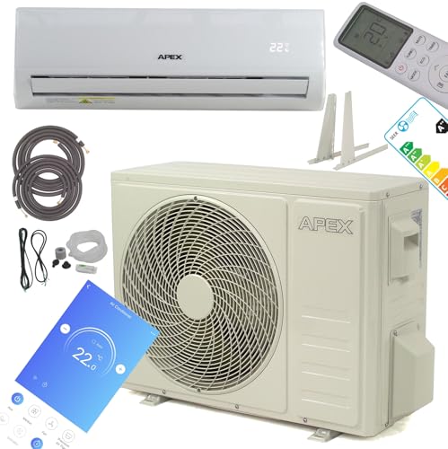 Split Klimaanlage Klimagerät 4- in- 1 18000 BTU Heizfunktion Luftentfeuchter 5140W 56183 AWZ-2