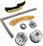 PANGOLIN Timing Chain Kit with 2PCS Intake & Exhaust VVT Gear Sprocket for 2012-2016 Kia Rio Forte5
