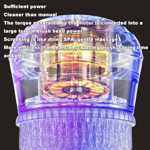 Épurateur de dos électrique pour éliminer les impuretés sans effort