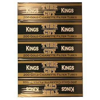Amazon.com: Gambler Gold King Tube Cut Cigarette Tubes, 200
