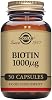 Biotin 1000 Mcg 50 Capsules