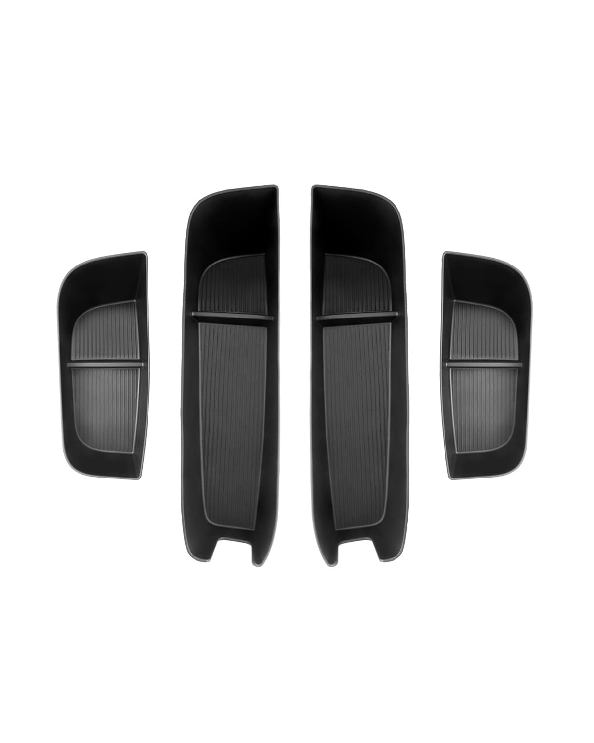YEE PIN - 4 tasche laterali per porta Xpeng G6 2024-2026, tasca anteriore e posteriore, per Xpeng G6, accessori TPE, organizer interno porta (nero)