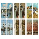 Creanoso Famous Classic Art Series 4 Bookmarks (60-Pack) – Inspiring Artistic Art Set Collection for Book Readers - Great Art Reading Collection Pack for Men, Women, Teens, Artists, Painters