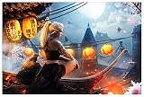 Puzzle 500 Piezas,Puzzles para Adultos,Juegos para Padres e Hijos - Asesina y águila en el Techo Puzzle de Madera