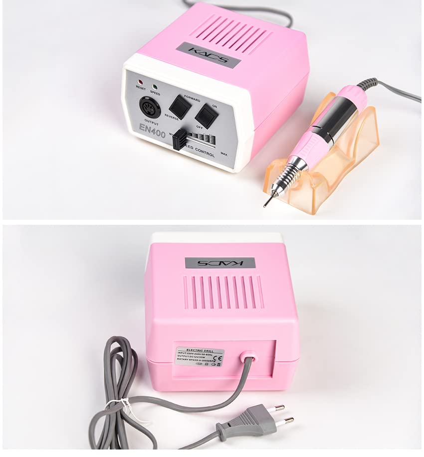 Miniatura 3 de Taladro de uñas profesional, lima de uñas eléctrica, manicura acrílica, pedicura, juego de taladro de molienda de bajo calor, bajo ruido, baja