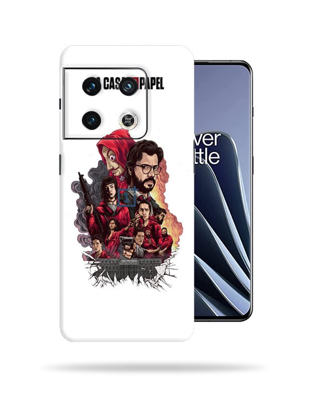 Image of Poster M.H Skin Back Protector Film Ultra Thin Scratch Resistant Vinyl (Not Case and Cover) for OnePlus 10 Pro 5G