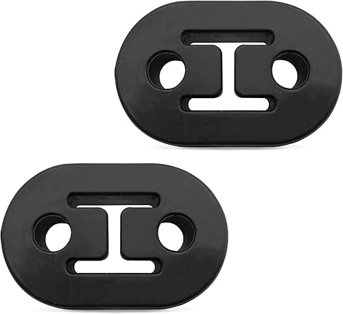 Colgador de escape, goma resistente universal, soporte aislante, soporte de buje aislante, silenciador aislante, soporte de montaje absorbente de