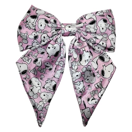 Spoontiques Snoopy Hair Bow - Unique and Colorful Hair Bow Clips for Kids & Teens - Bright, Durable, Non-Slip Bows for Hair Styling, Gifts, Party & School Use image 2
