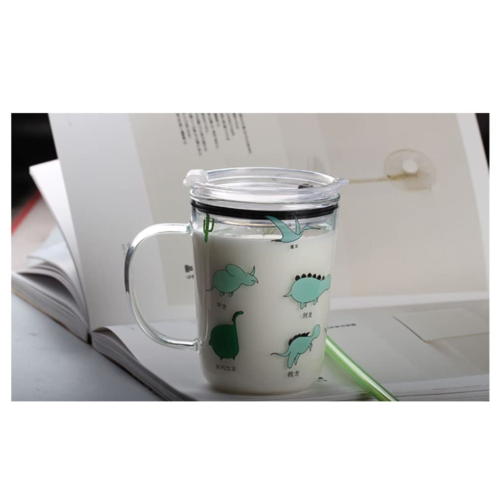 Taza medidora de Vidrio con Escala, Taza for Leche, Resistente a Altas temperaturas, for el hogar, Cocina, Hornear, Huevo batido, Taza medidora de Agua