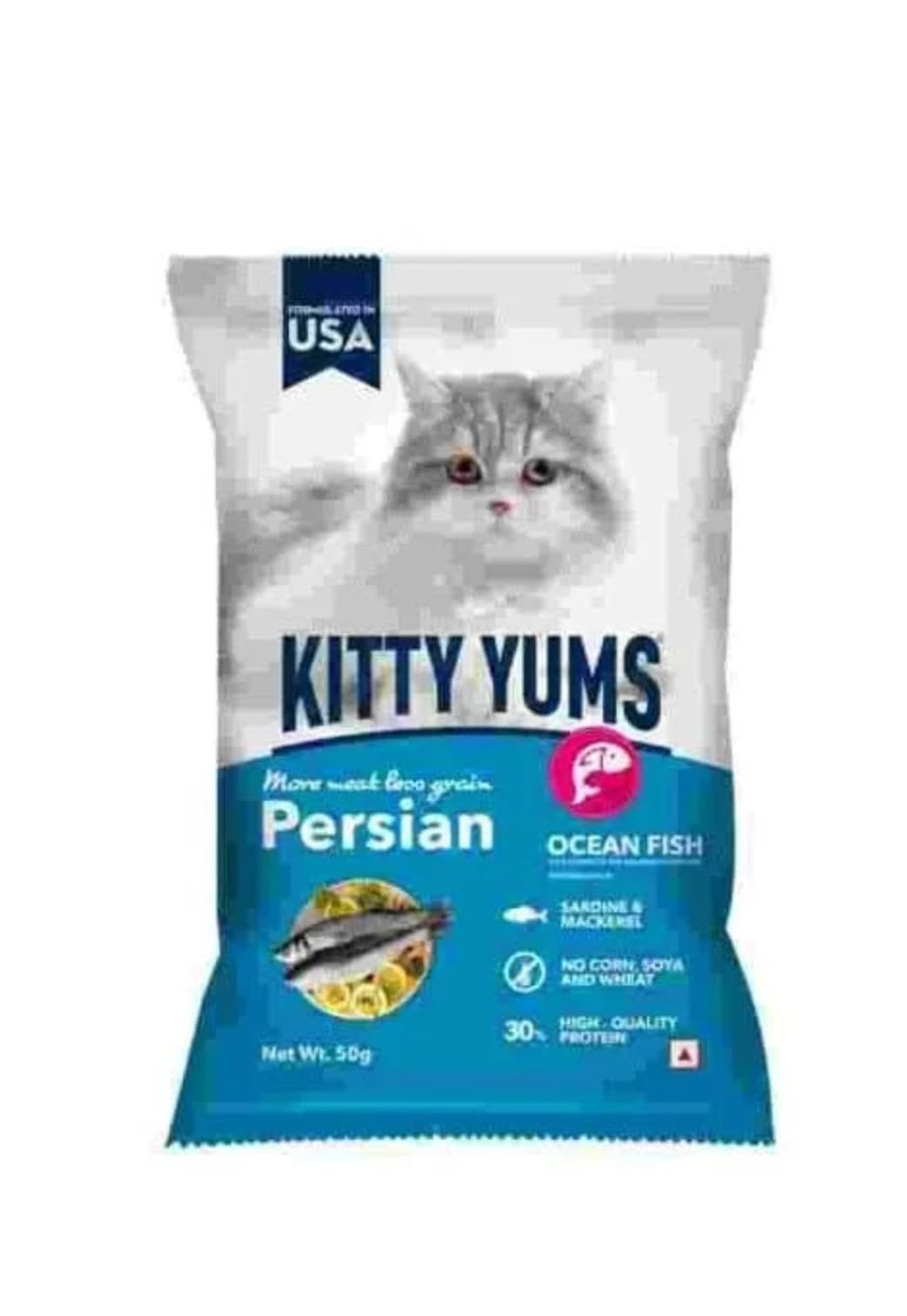 YUMS Persian Adult Dry Cat Food, Ocean Fish 50 GMS (Pack of 10) (B0D9KJ7JTD) Amazon Price History, Amazon Price Tracker