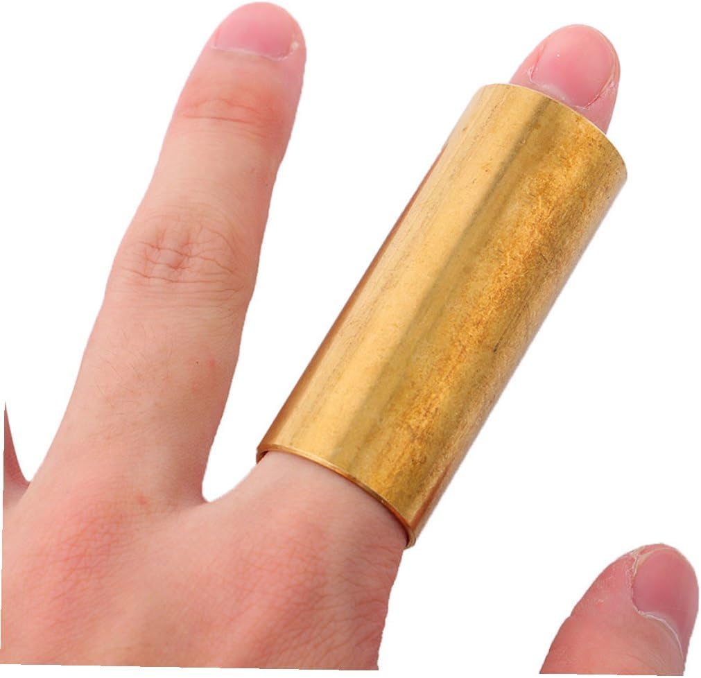 2pcs Guitar Slide Metal Tone Bar for Acoustic Electric Guitars
