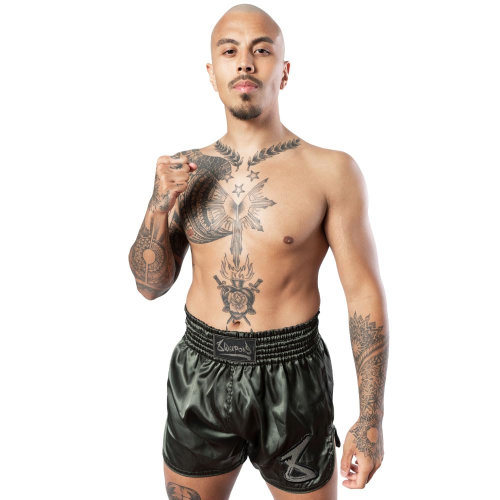 8 Weapons Strike Shorts, verde oliva