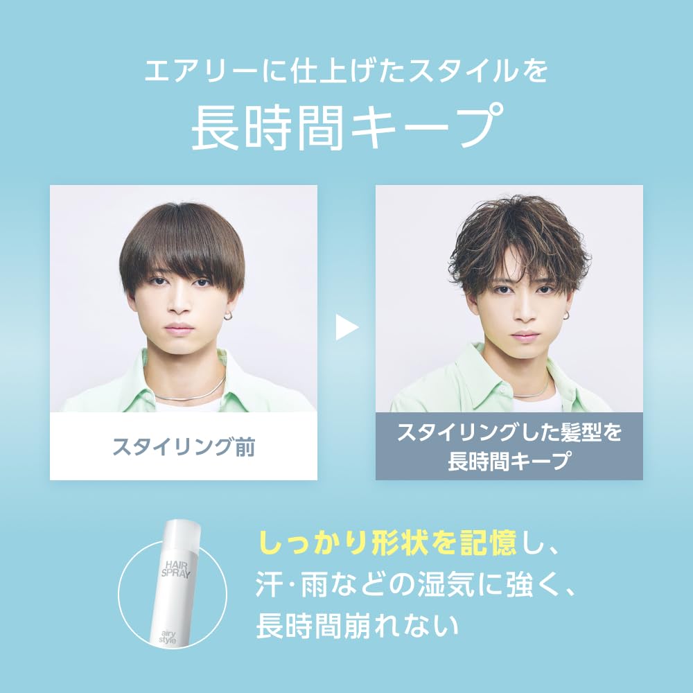 Amazon | LIPPS (リップス) エアリー スタイル ヘアスプレー 150g  