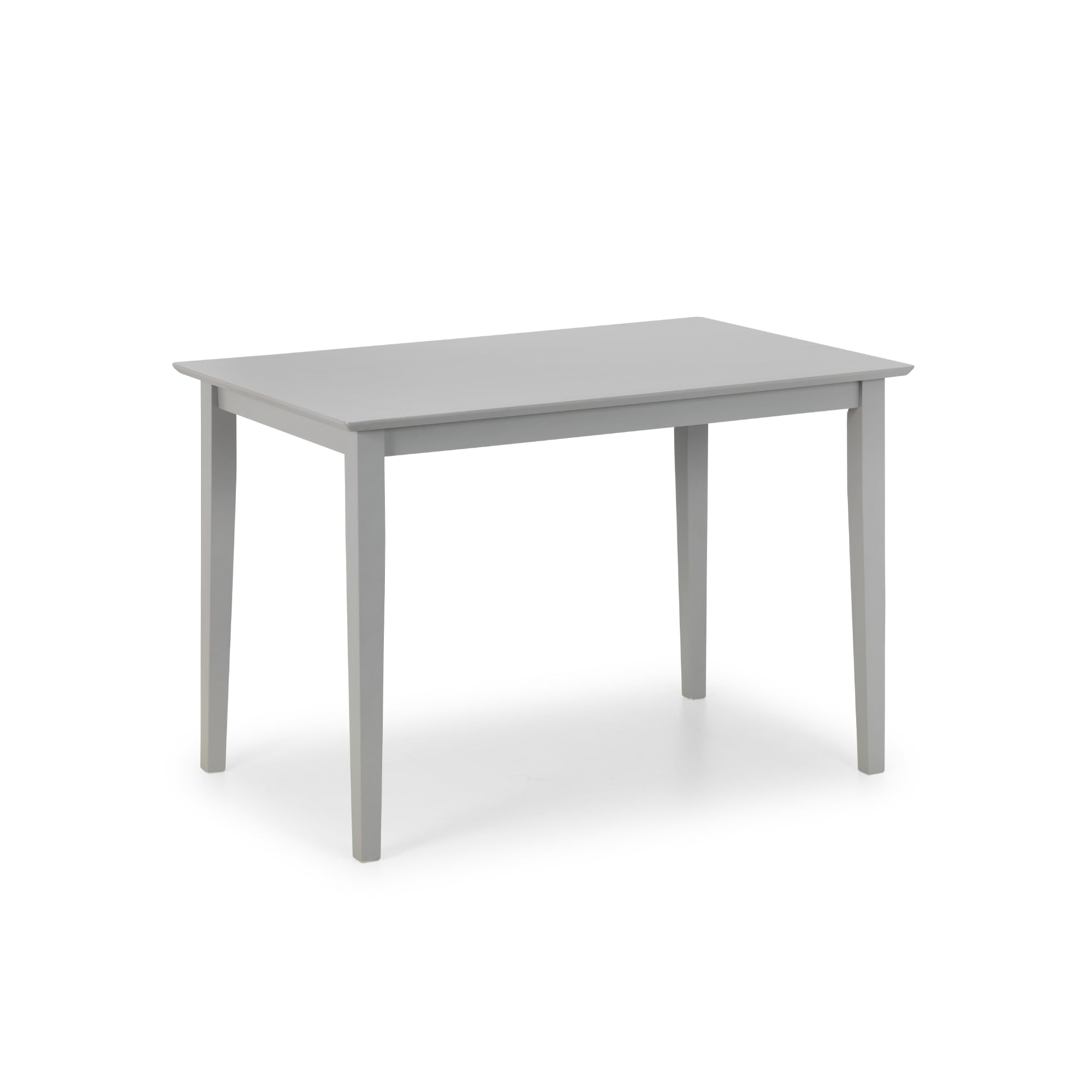 Julian Bowen Kobe 4 Seater Compact Rectangular Dining Table Torino Grey
