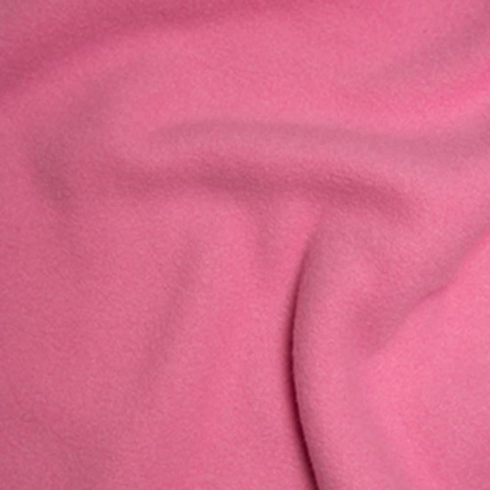 Plain Coloured Polar Fleece Anti Pil Fabric 150cm Wide (Sold Per Metre) (Pink)