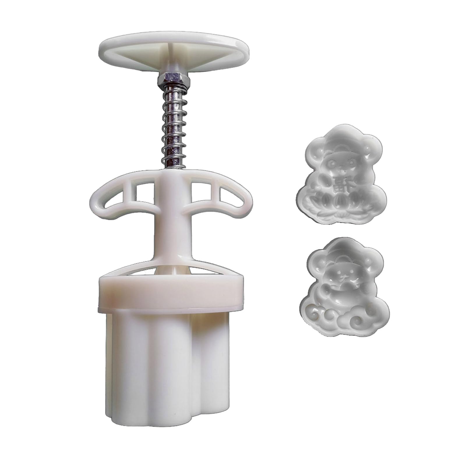 Xinsheinelry Snake Flower Dessert Maker Mold New Year Pastries Tool Cookie Dessert Cutter Hand Pressure Mold Enduring Maker